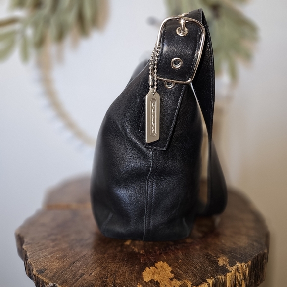 Coach Vintage Legacy 9186 Black Bucket Duffle Bag - Picture 7 of 13